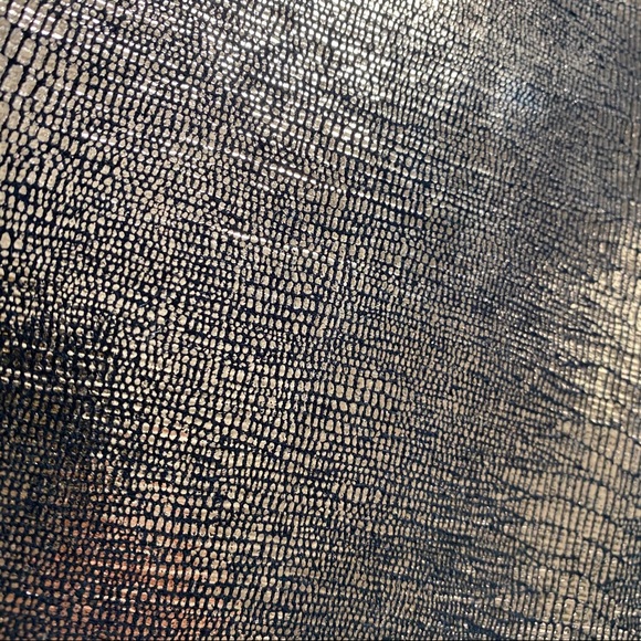 BCBG MAXAZRIA // Bronze Metallic Envelope Clutch - Picture 6 of 11